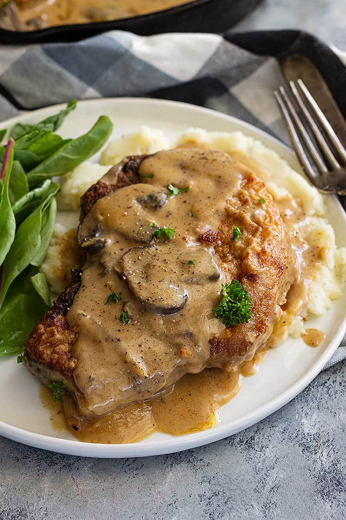 oven baked pork chops with cream of mushroom soup