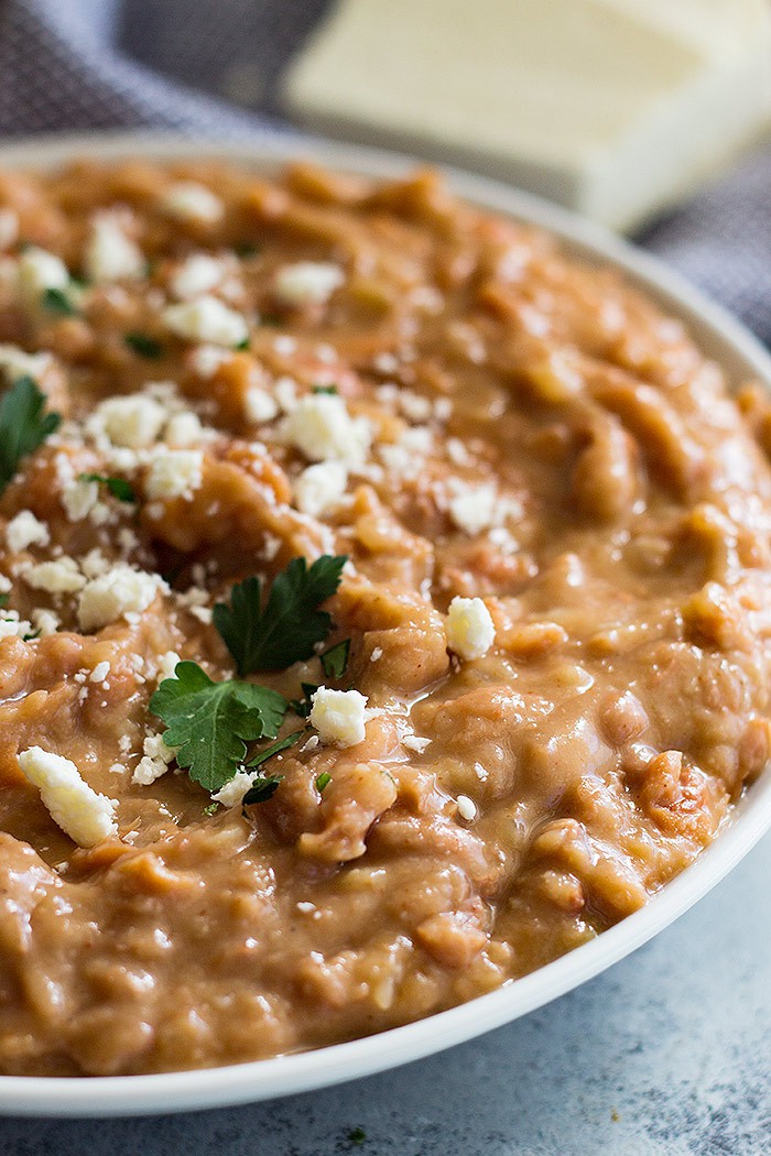 Quick and Easy "Refried" Beans - Countryside Cravings